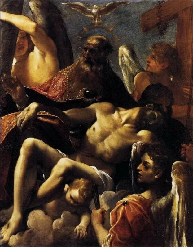 La Trinità sulla morte di Cristo - Pinacoteca, Vatican